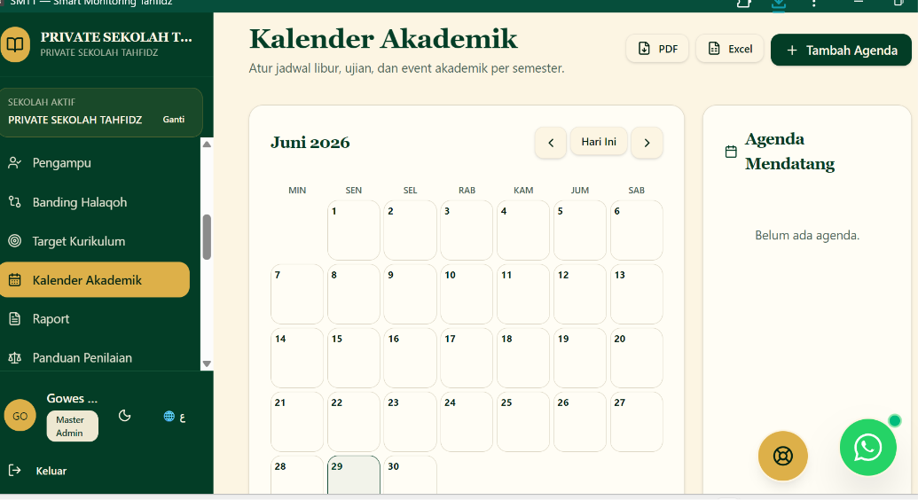 Kalender akademsxlkik